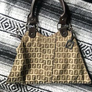 Authentic Vintage Fendi Devil Trapezio Handbag